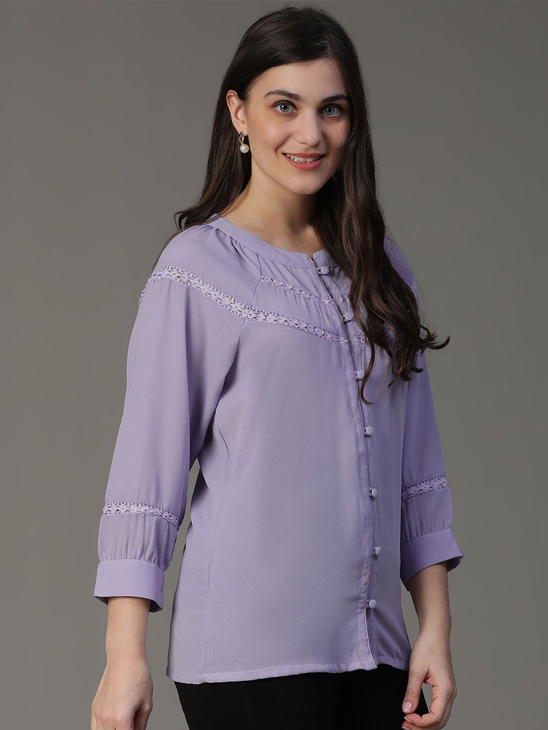 

VEGAL Top, Purple