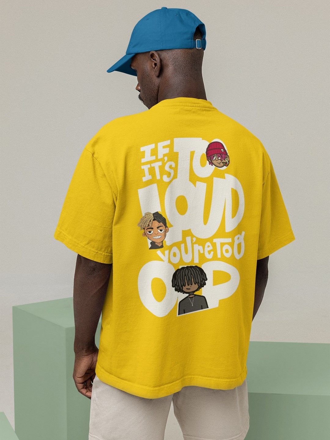 

Edyssa Men Printed T-shirt, Yellow