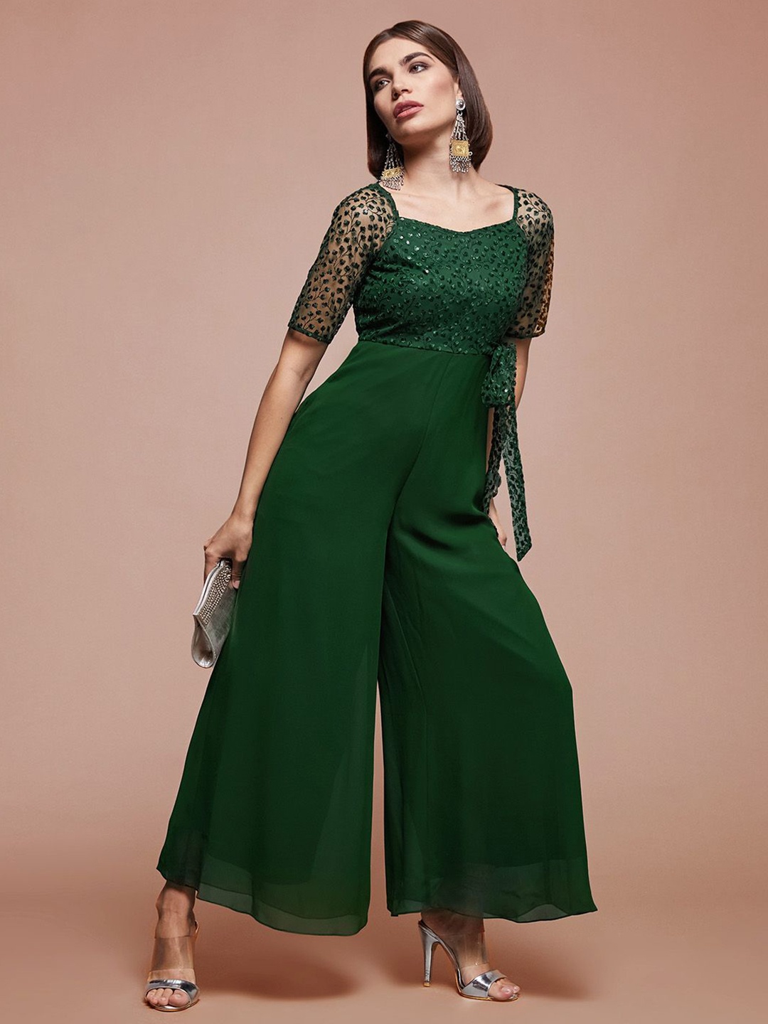 

all about you Basic Jumpsuit, Green