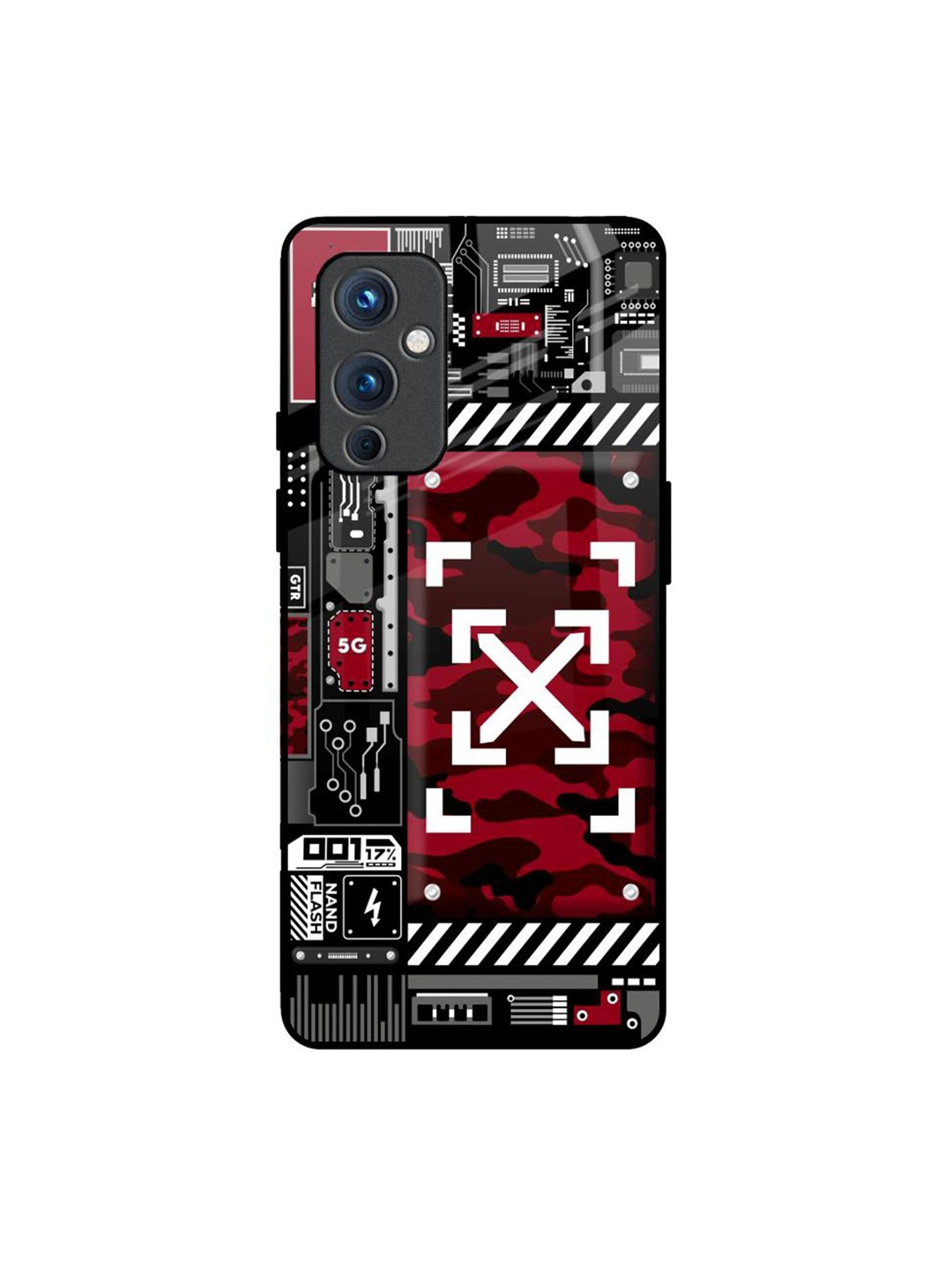 

QRIOH Typography Printed OnePlus 9 Back Case Mobile Accessories, Black