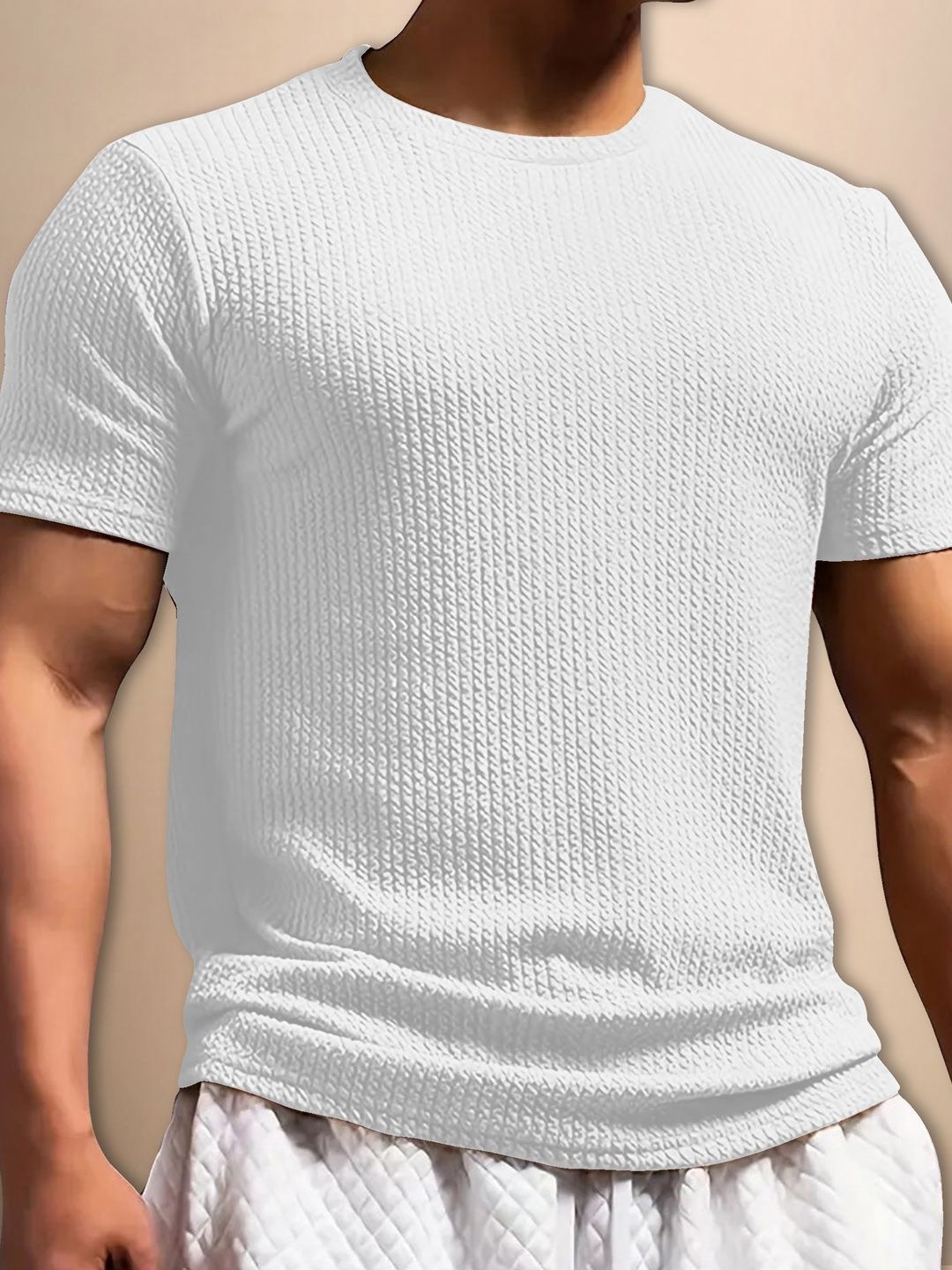 

Moda Rapido Men T-shirt, White