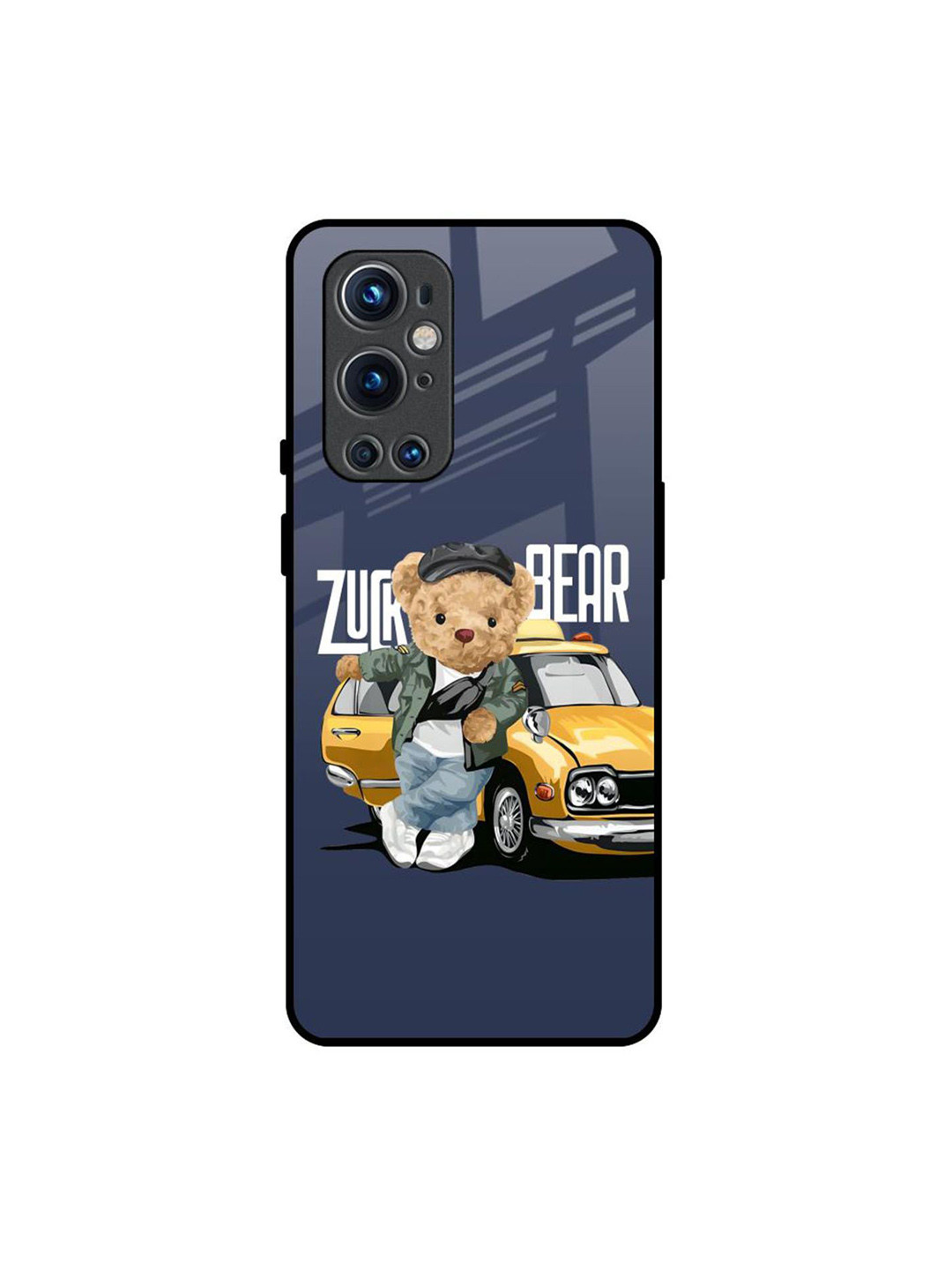 

QRIOH Typography Printed OnePlus 9 pro Back Case Mobile Accessories, Blue