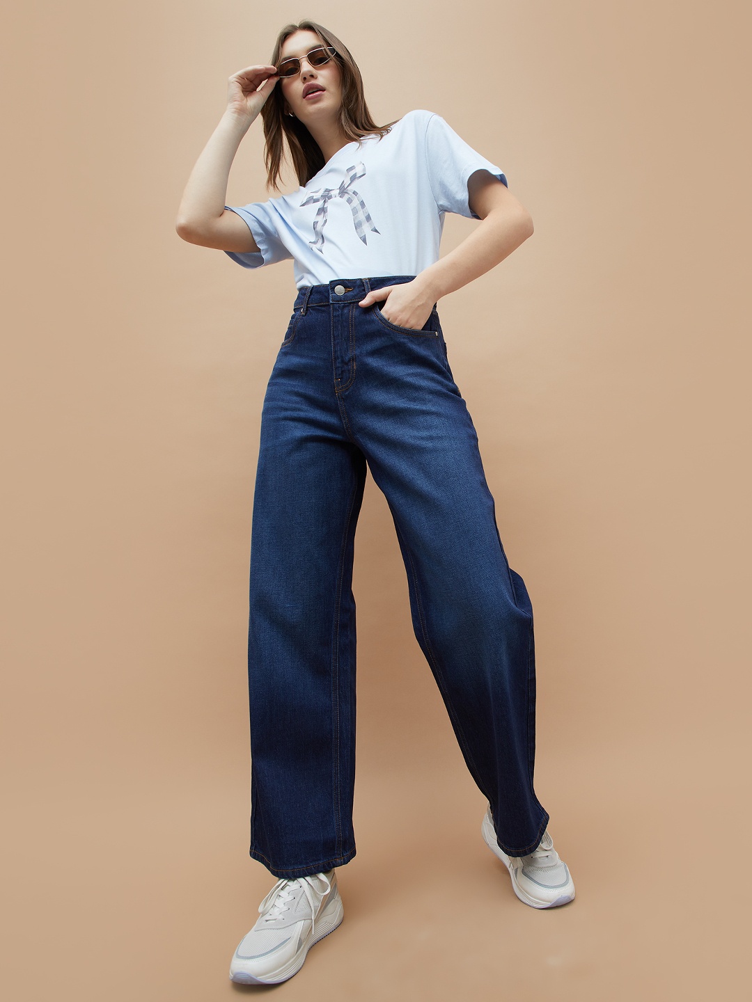 

Fame Forever by Lifestyle Women High-Rise Jeans, Blue
