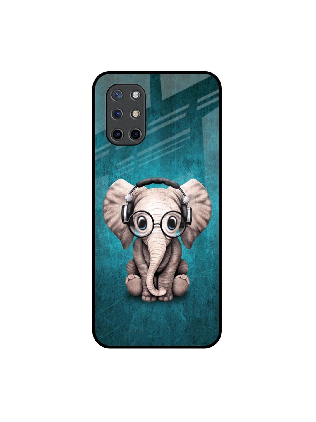 

QRIOH Quirky Printed OnePlus 8T Back Case Mobile Accessories, Blue
