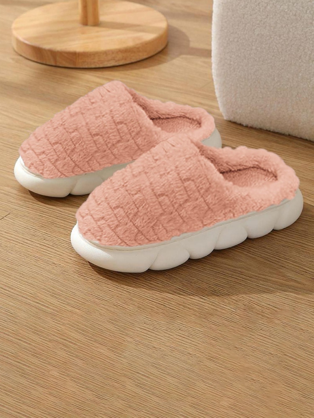 

Mast & Harbour Women Room Slippers, Peach