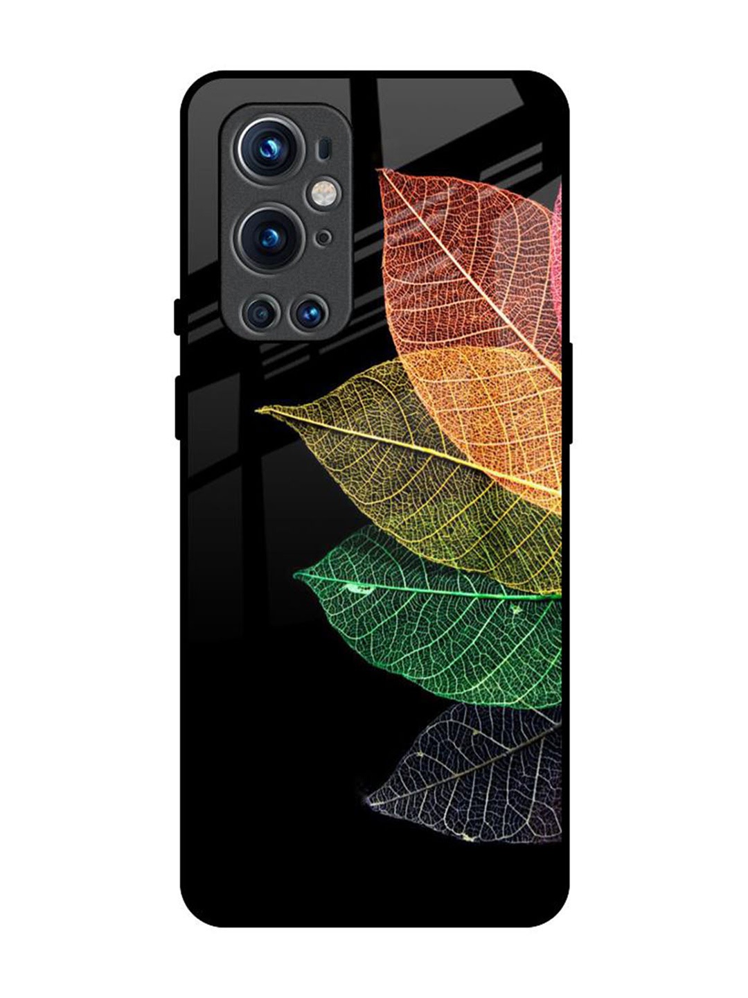 

QRIOH Quirky Printed OnePlus 9 pro Back Case Mobile Accessories, Black