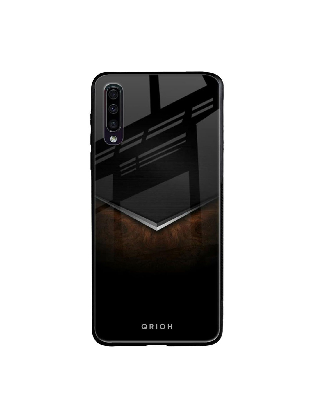 

QRIOH Quirky Printed Samsung Galaxy A70 Back Case Mobile Accessories, Grey