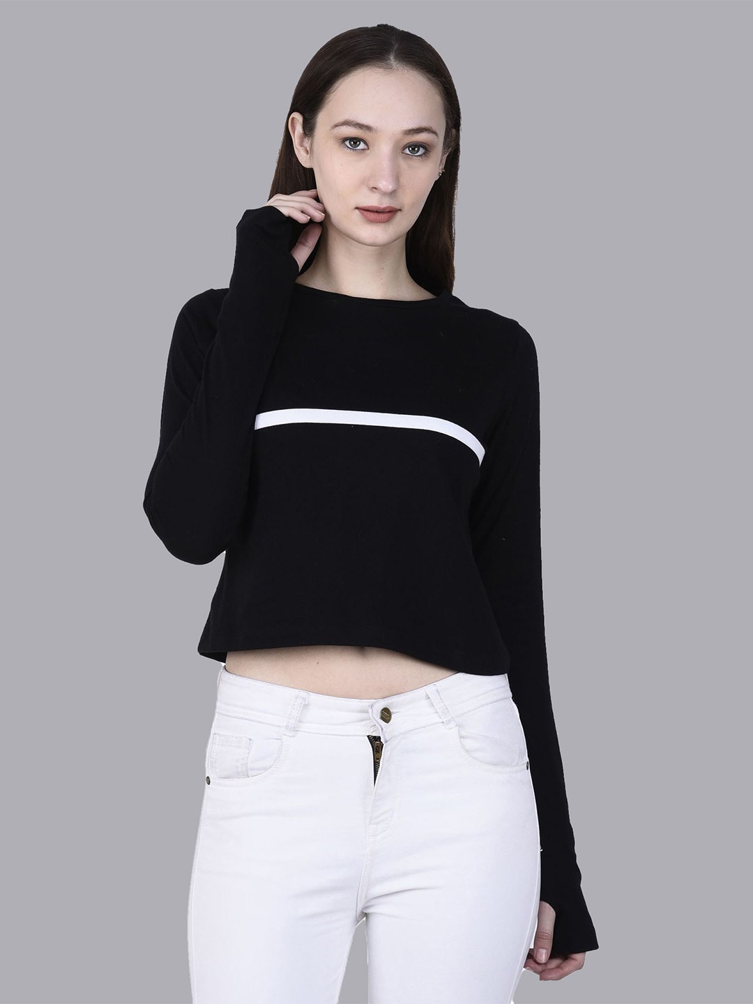 

ROARERS Top, Black