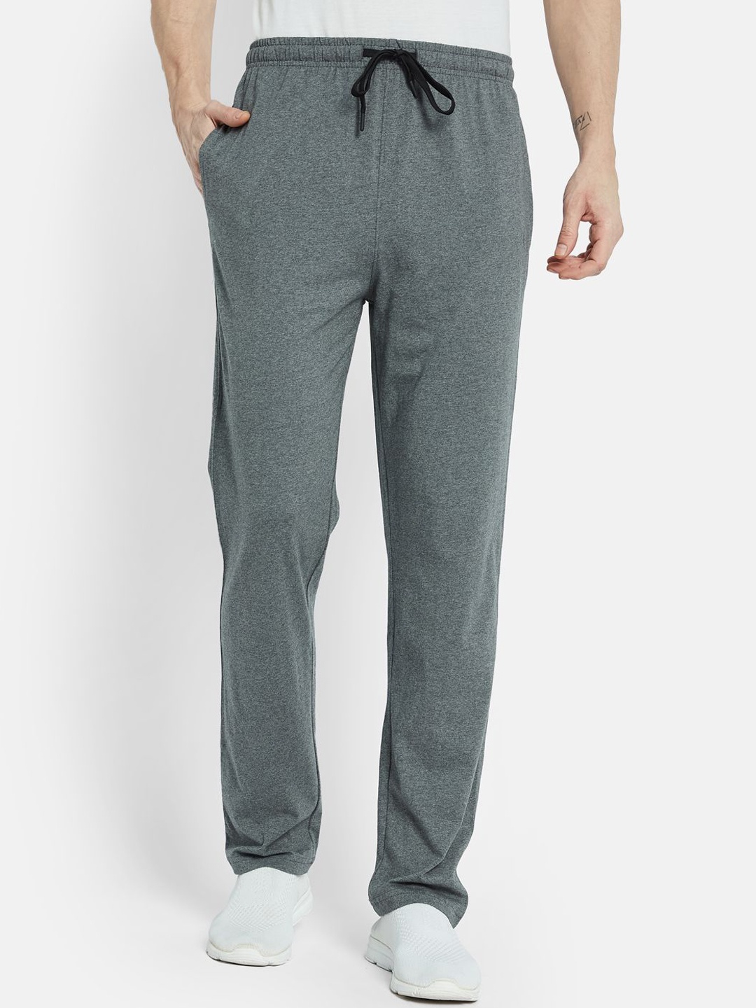 

Octave Men Cotton Track Pants, Grey