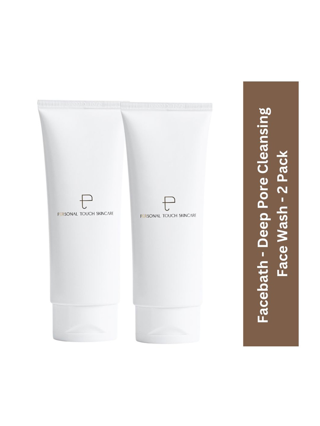 

Personal Touch Skincare Set Of 2 Facebath Deep Cleansing Facewash - 100 ml Each, White