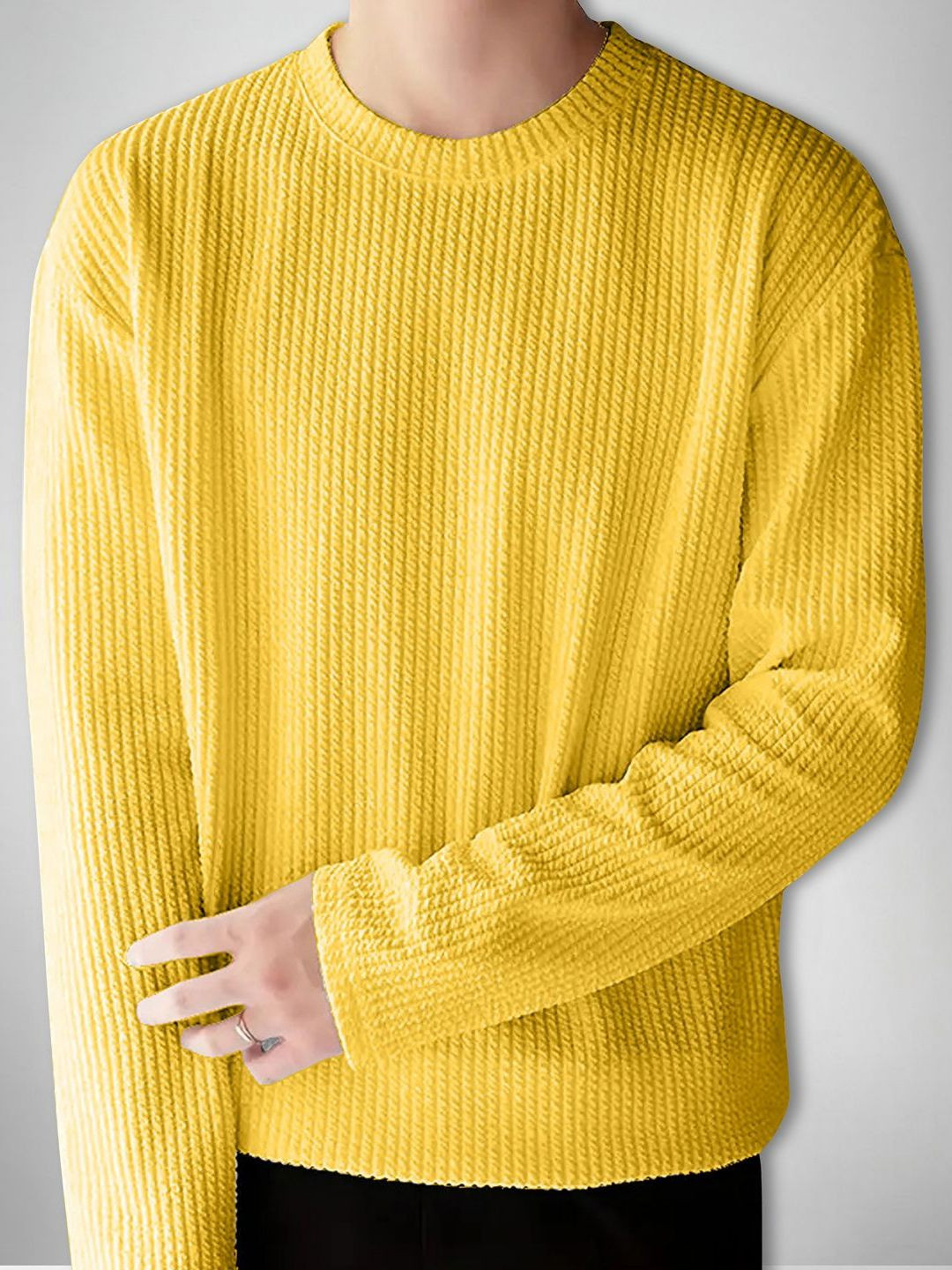 

Moda Rapido Men T-shirt, Yellow