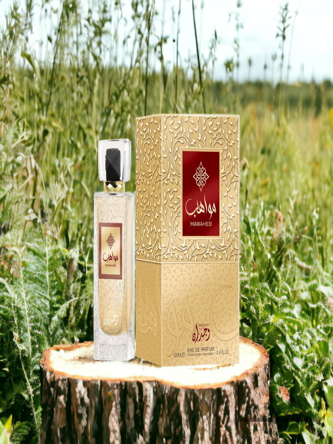

WEJDAN Mawaheb Long Lasting Eau de Parfum - 100 ml, Pink