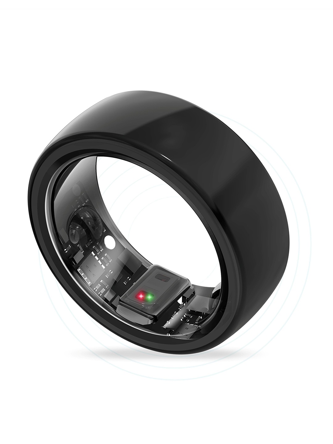 

aabo Waterproof Titanium Smart Finger Ring, Black