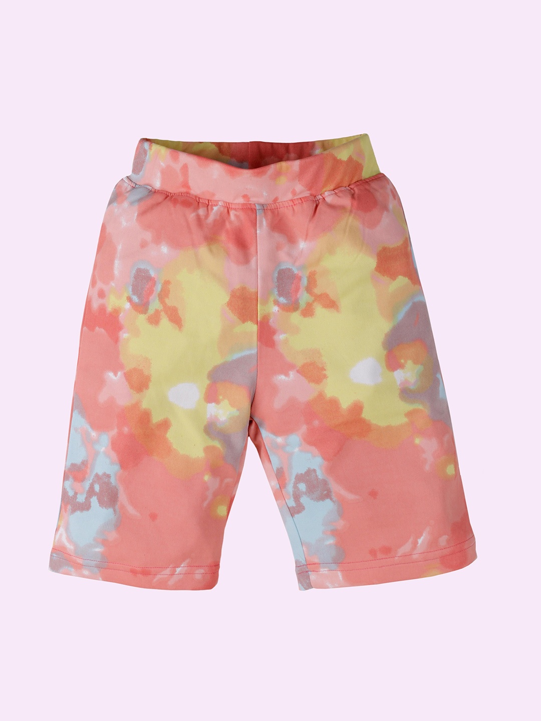 

KiddoPanti Boys Printed Cycling Shorts, Orange