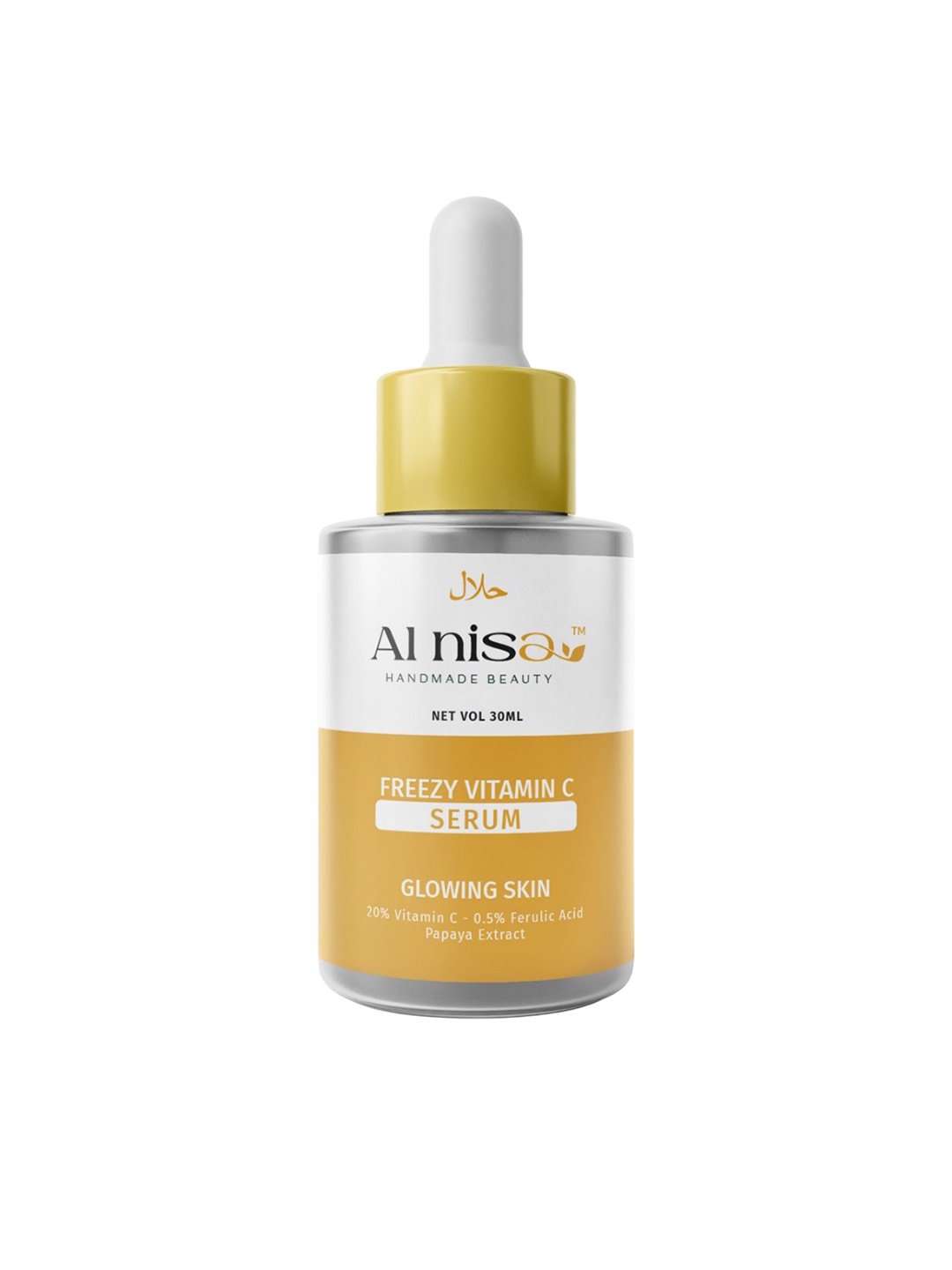

Al Nisa Freezy Vitamin C Serum For Glowing Skin- 30 ml, Yellow