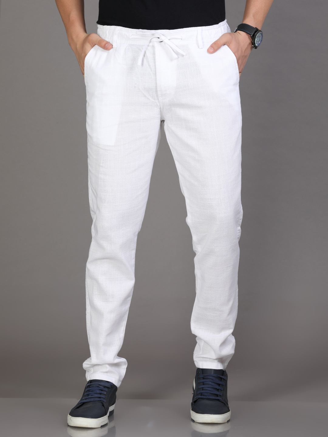 

Moda Rapido Men Brooklyn Trousers, White