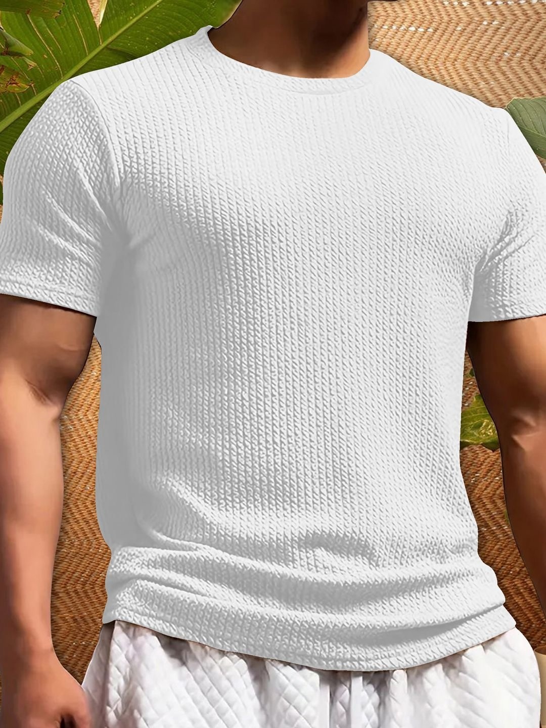 

Moda Rapido Men T-shirt, White