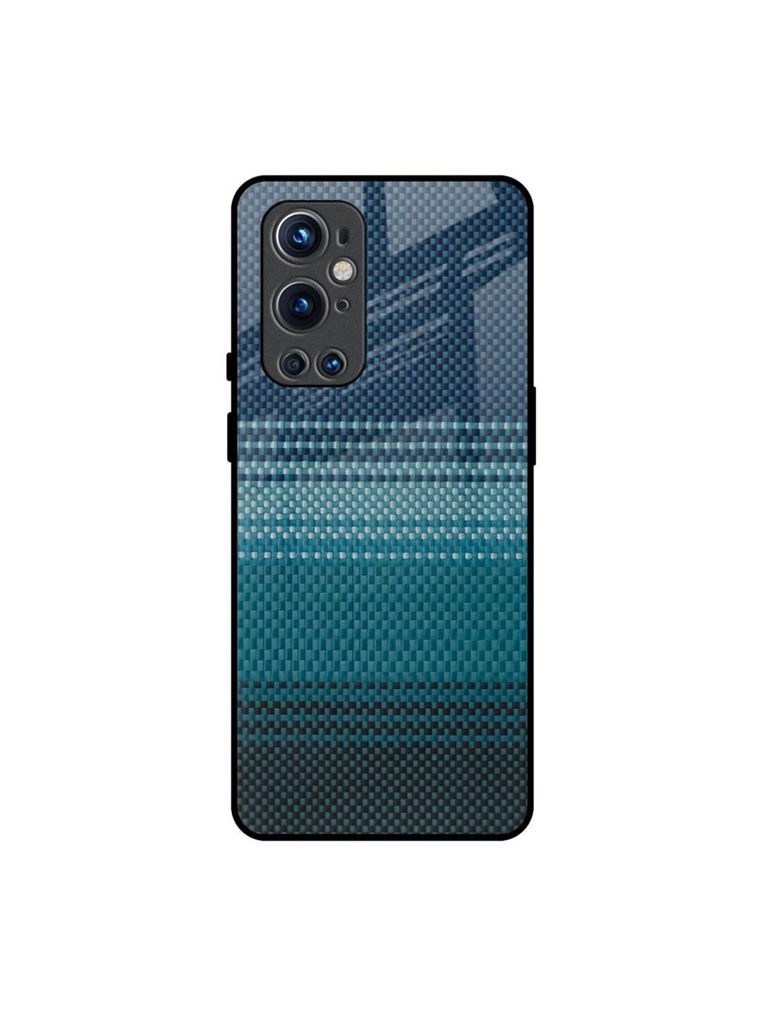 

QRIOH Abstract Printed OnePlus 9 pro Back Case Mobile Accessories, Blue