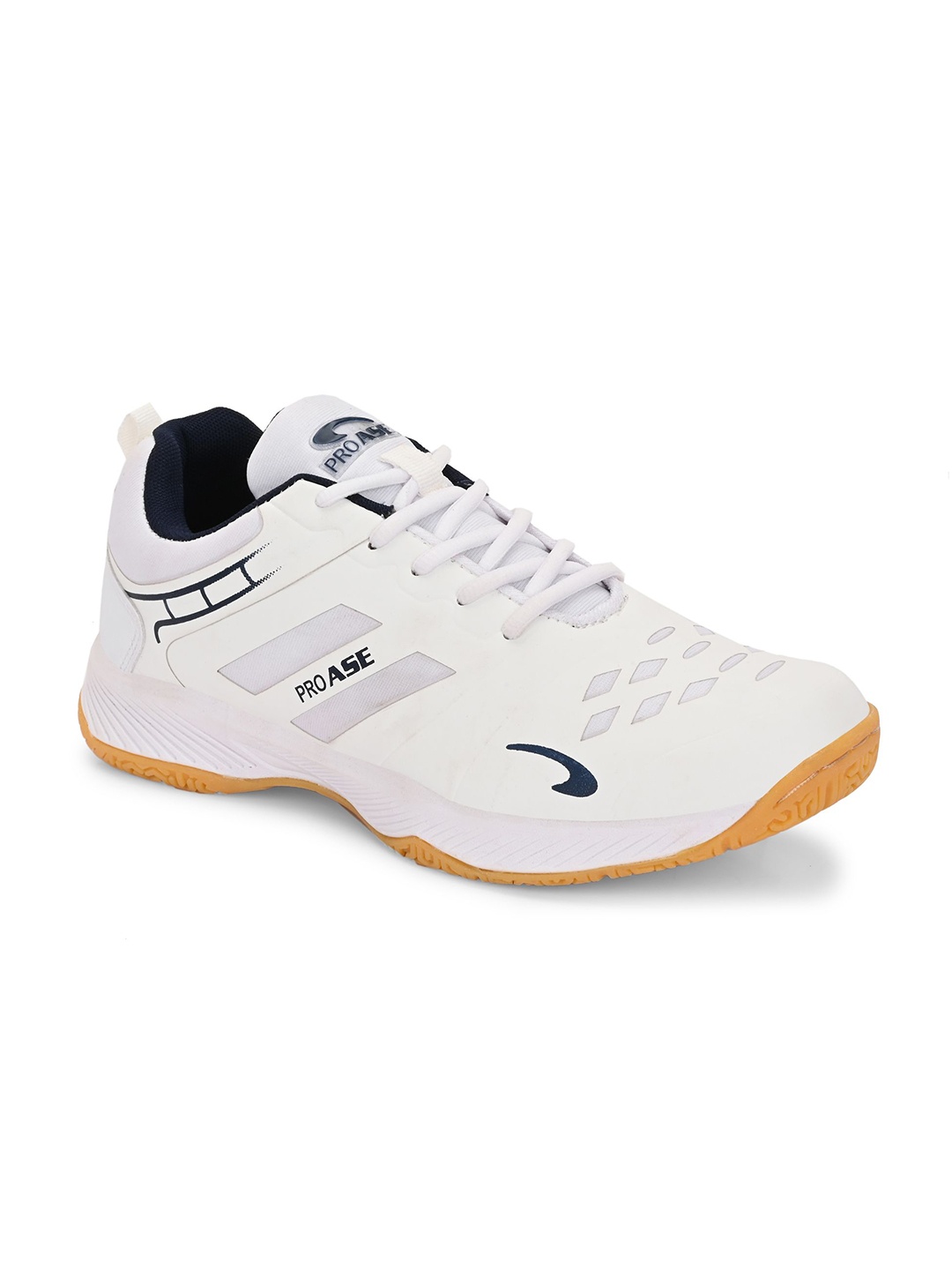 

PRO ASE Men Badminton Non-Marking Shoes, White