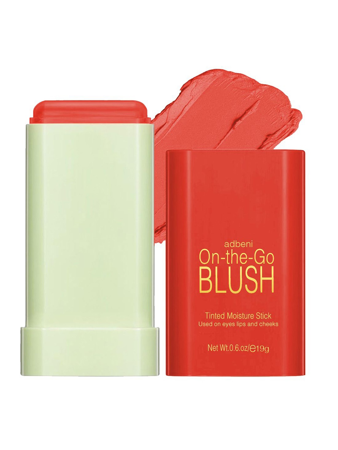 

Adbeni Waterproof On The Glow Blush With Vitamin E - 19 g - Russian Red