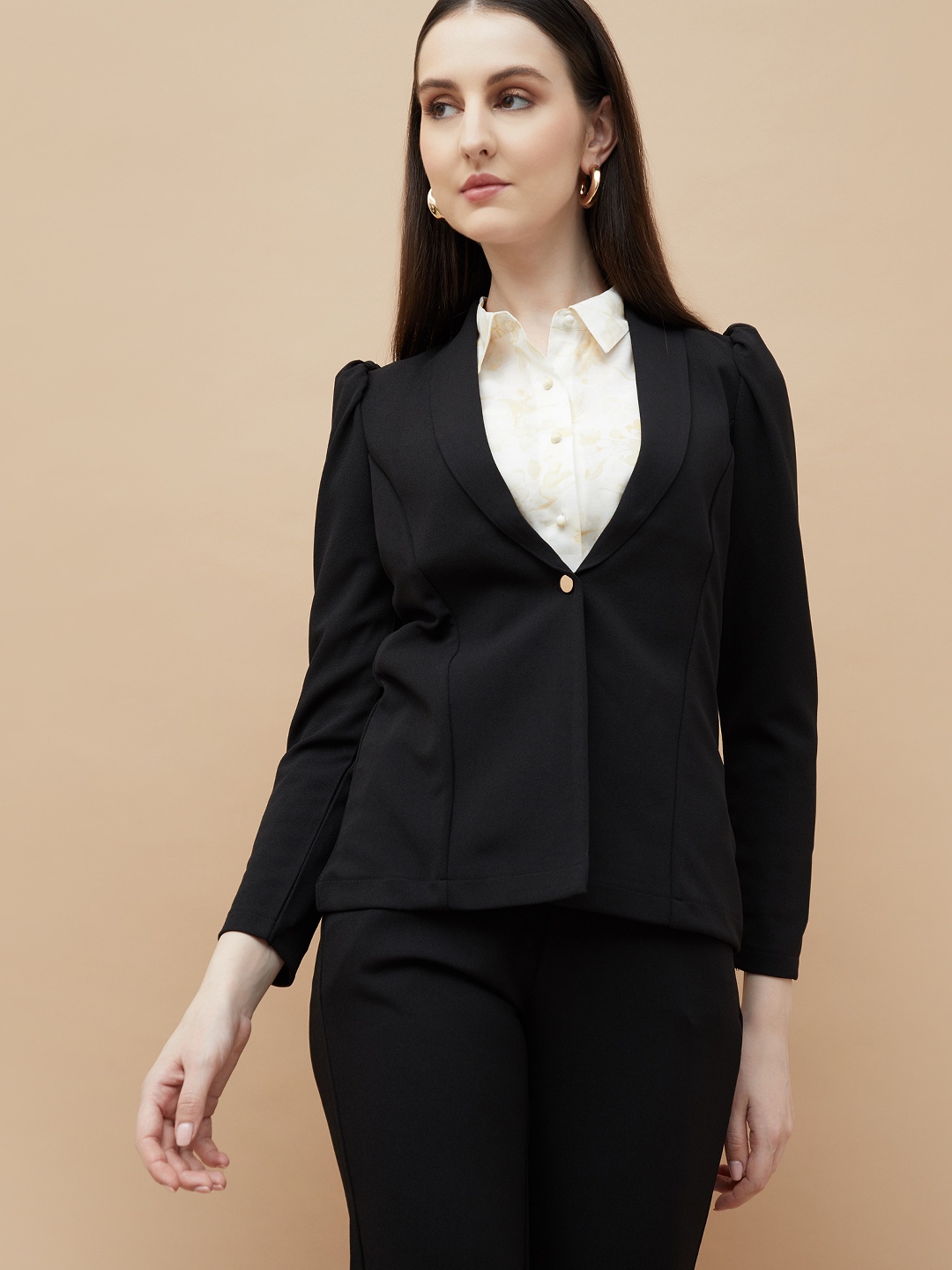 

CODE by Lifestyle Women Tailored Jacket, Black