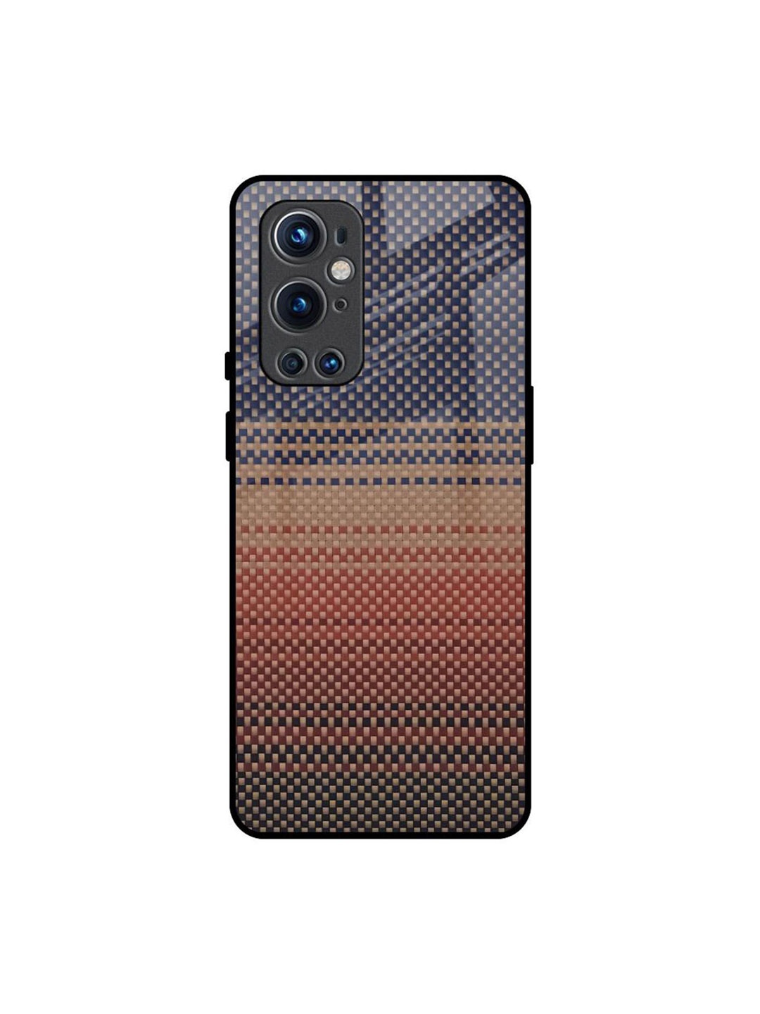 

QRIOH Abstract Printed OnePlus 9 pro Back Case Mobile Accessories, Brown