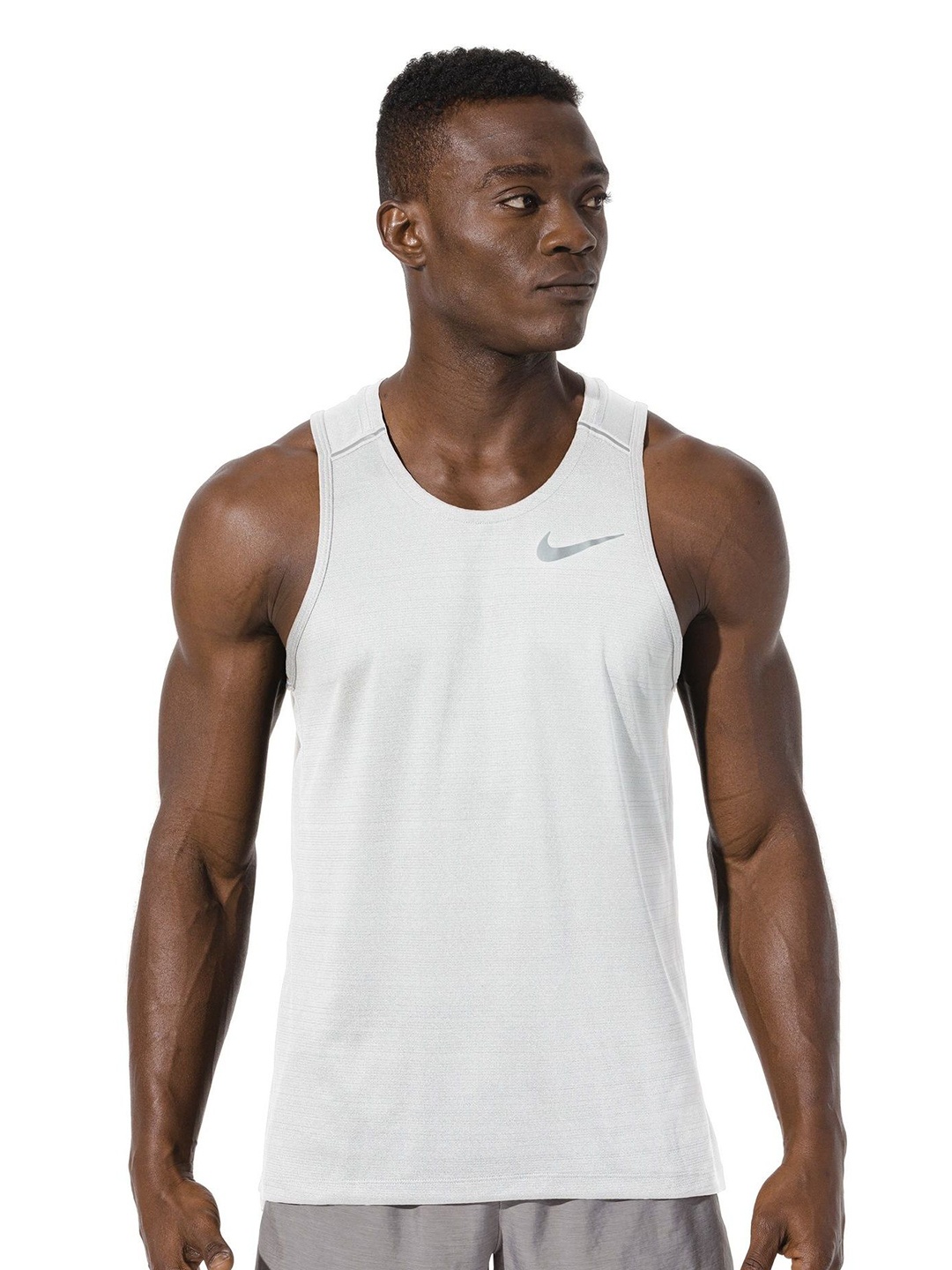 

Nike Dri-FIT Miler Men's Running Tank, White