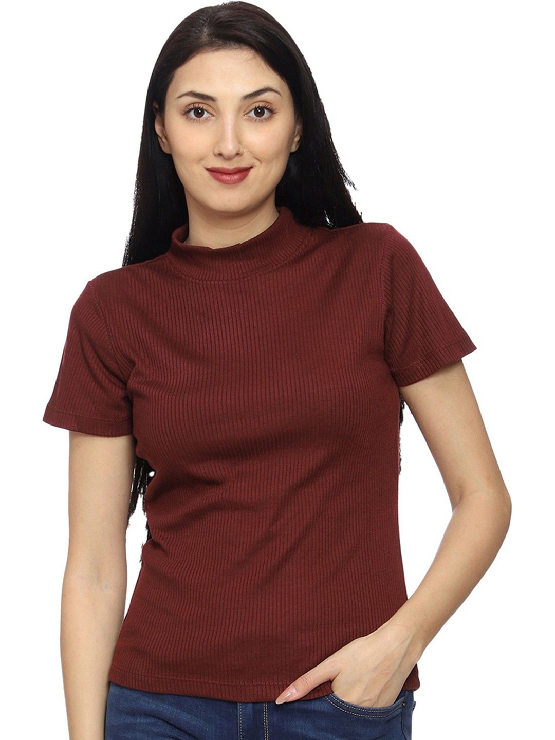 

ROARERS Top, Maroon