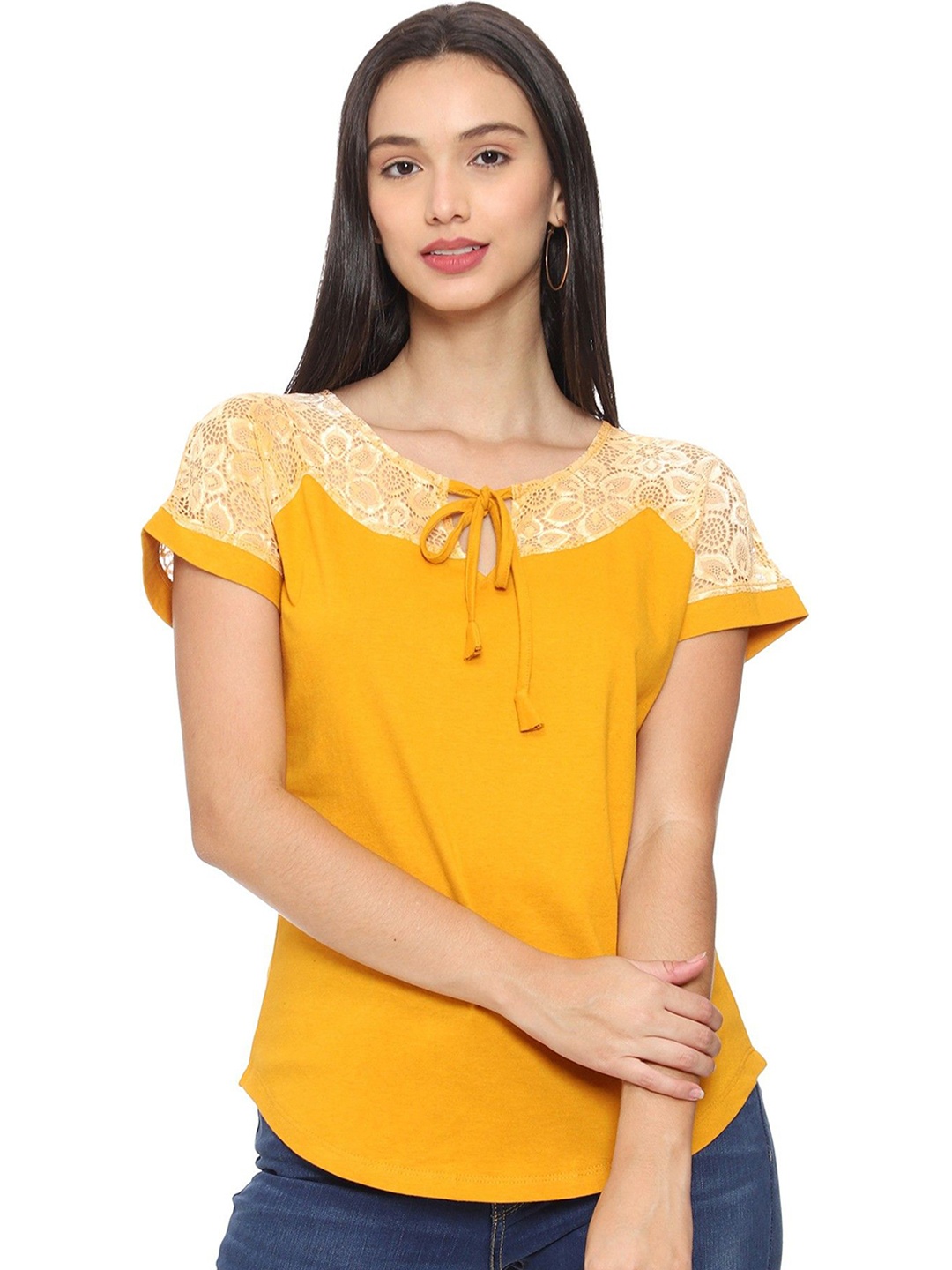 

ROARERS Top, Mustard