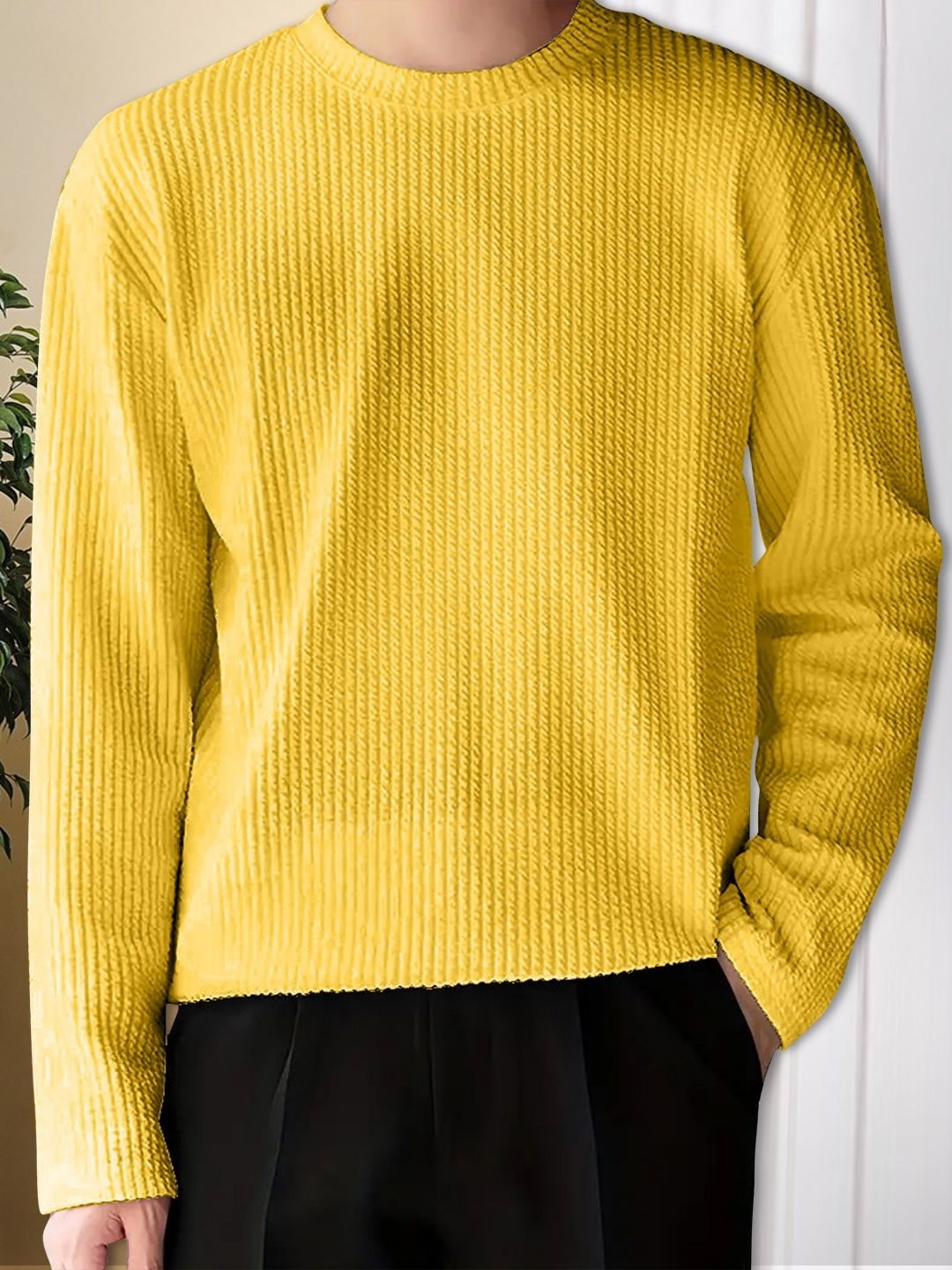 

Moda Rapido Men T-shirt, Yellow