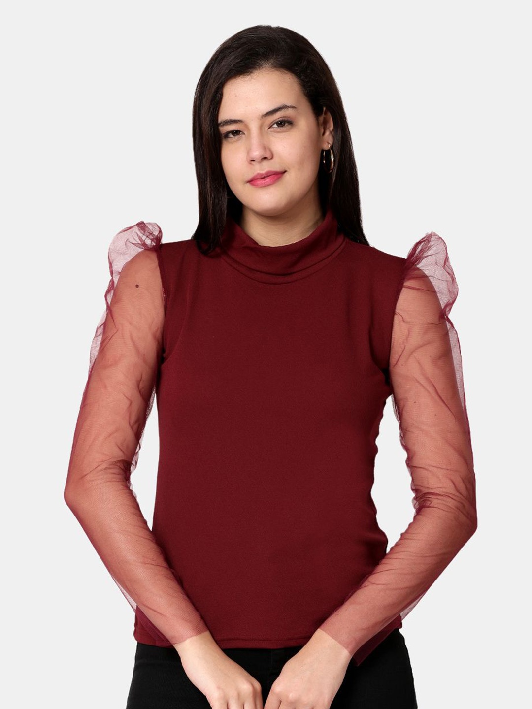 

Moda Rapido Top, Maroon