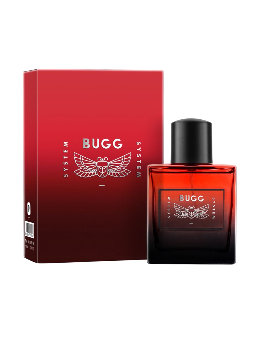 

BUGG System Long Lasting Eau De Parfum- 50 ml, Red