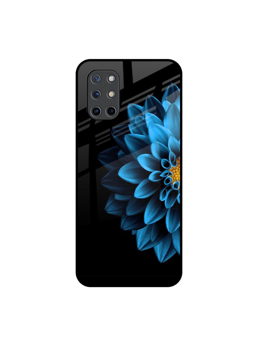 

QRIOH Floral Printed OnePlus 8T Back Case Mobile Accessories, Black