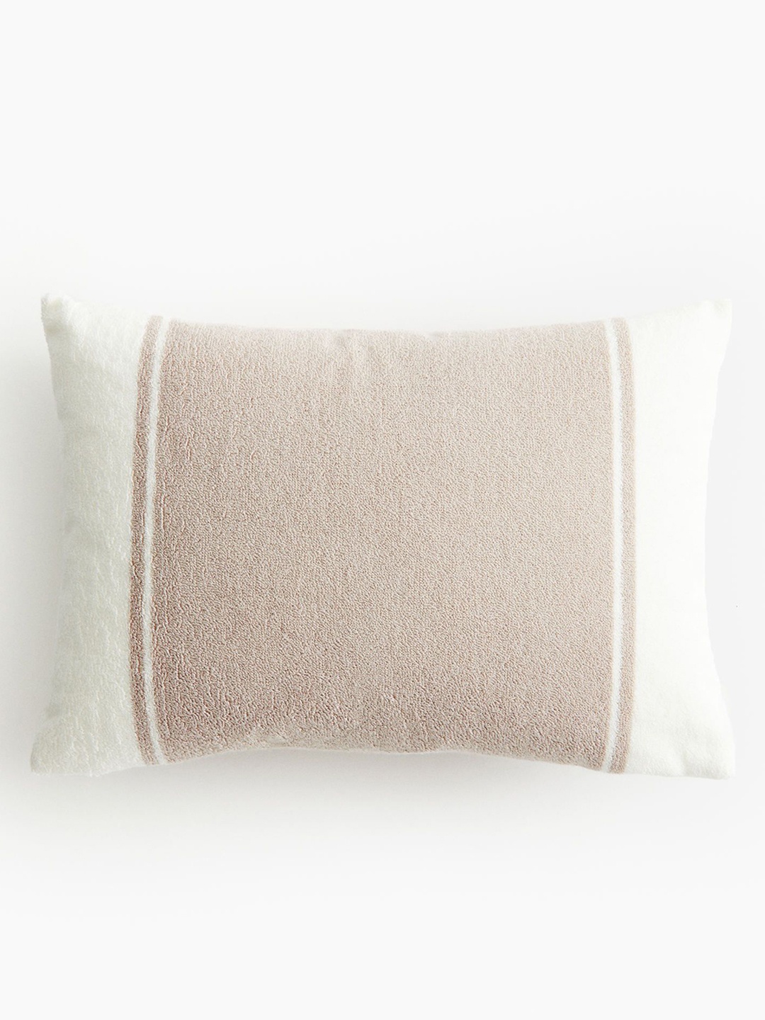 

H&M Beige Terry Beach Cushion