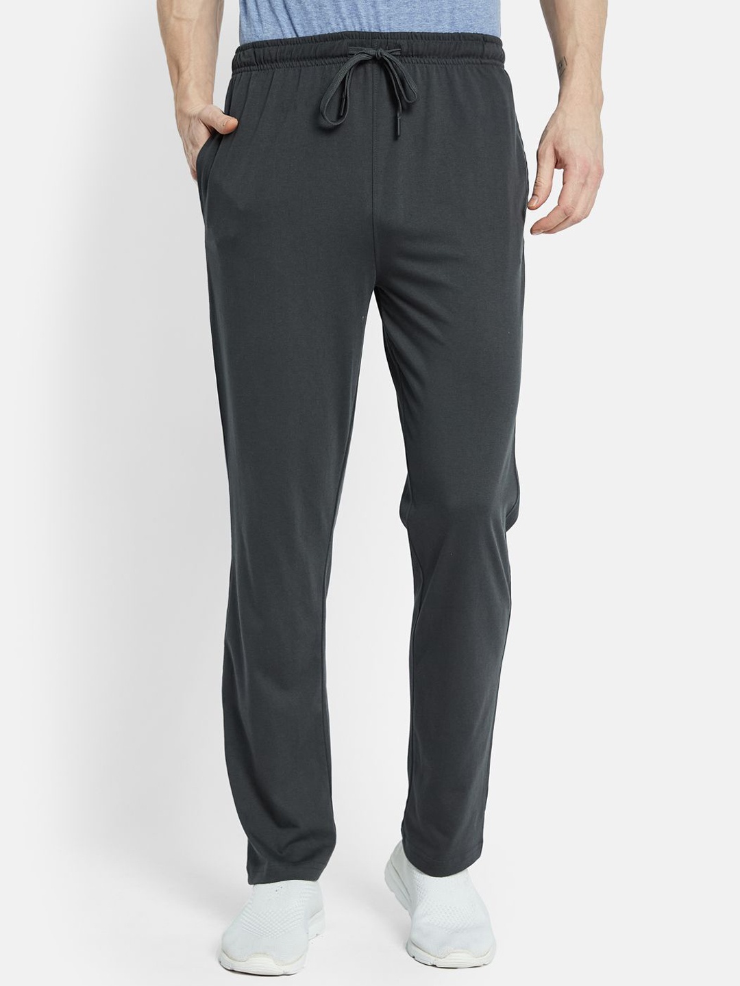 

Octave Men Cotton Track Pant, Charcoal