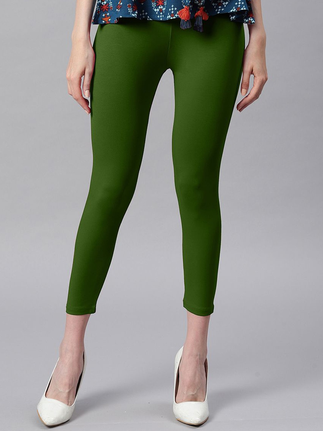 

KALINI Ankle-Length Legging, Green