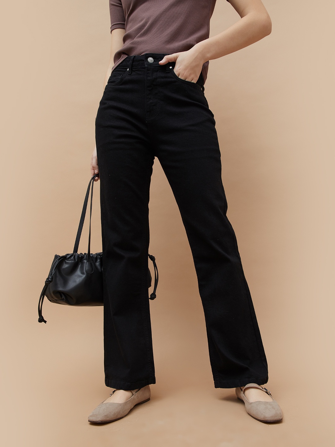 

Fame Forever by Lifestyle Women High-Rise Jeans, Black
