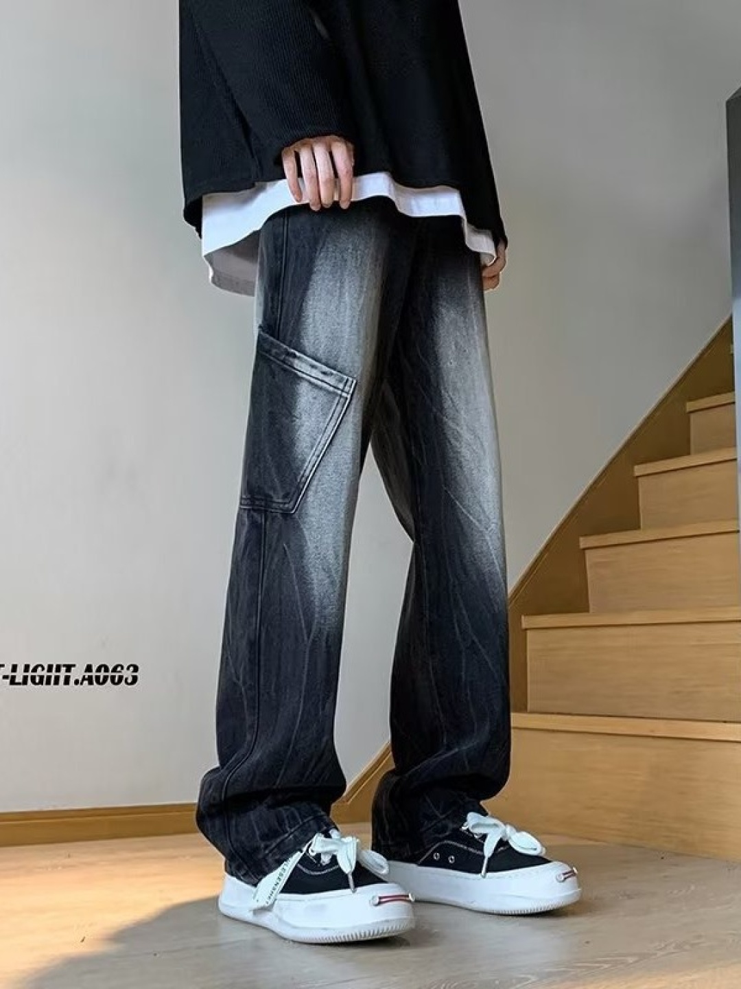 

StyleCast Men Light Fade Jeans, Blue