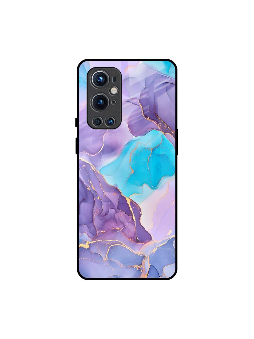 

QRIOH Quirky Printed OnePlus 9 pro Back Case Mobile Accessories, Purple