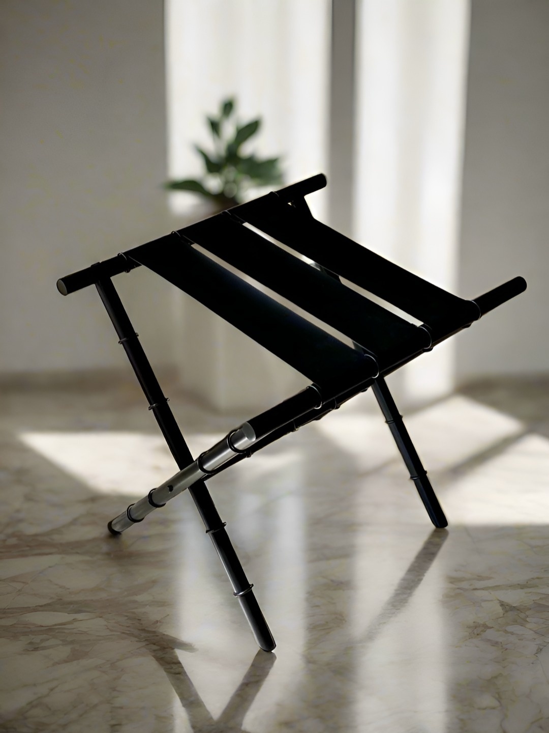 

Mason Home Naples Black Foldable Luggage Rack