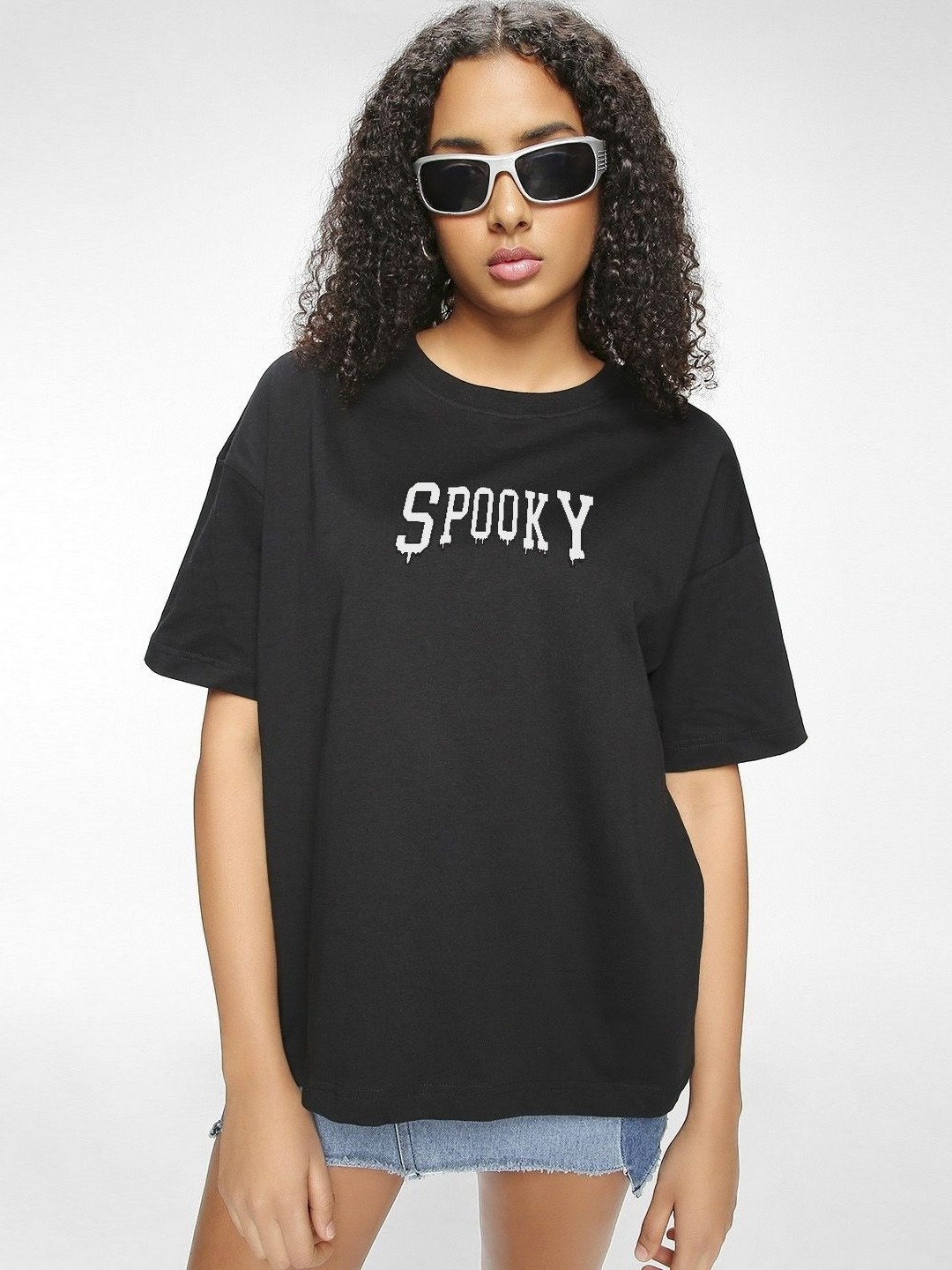 

SZN Typography Printed T-shirt, Black