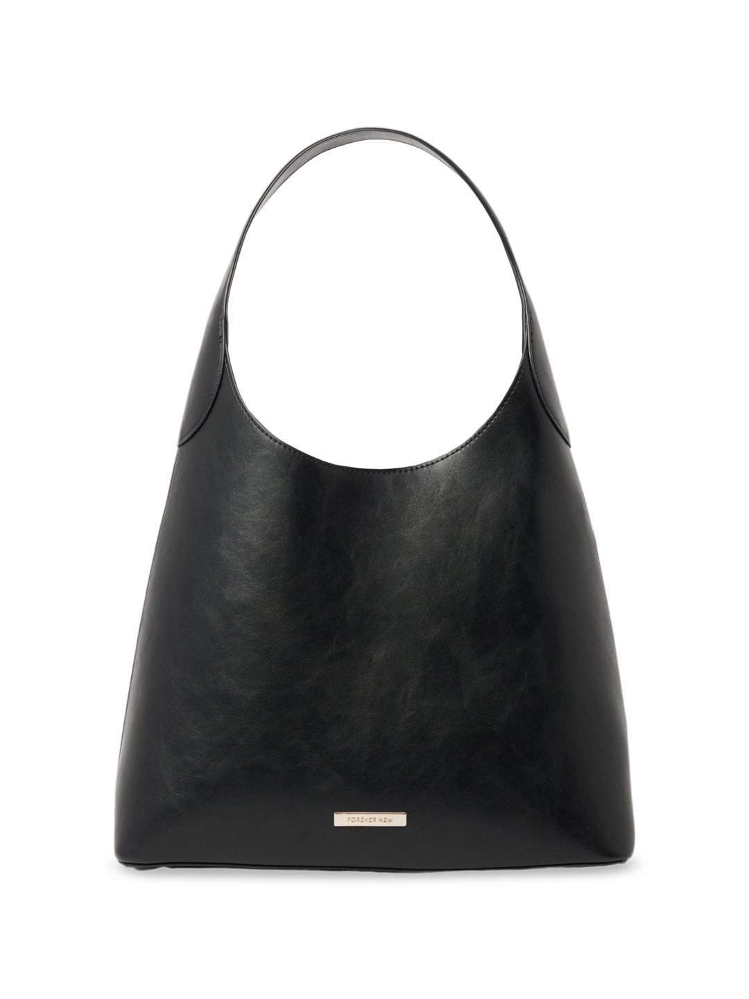 

Forever New PU Oversized Structured Shoulder Bag, Black