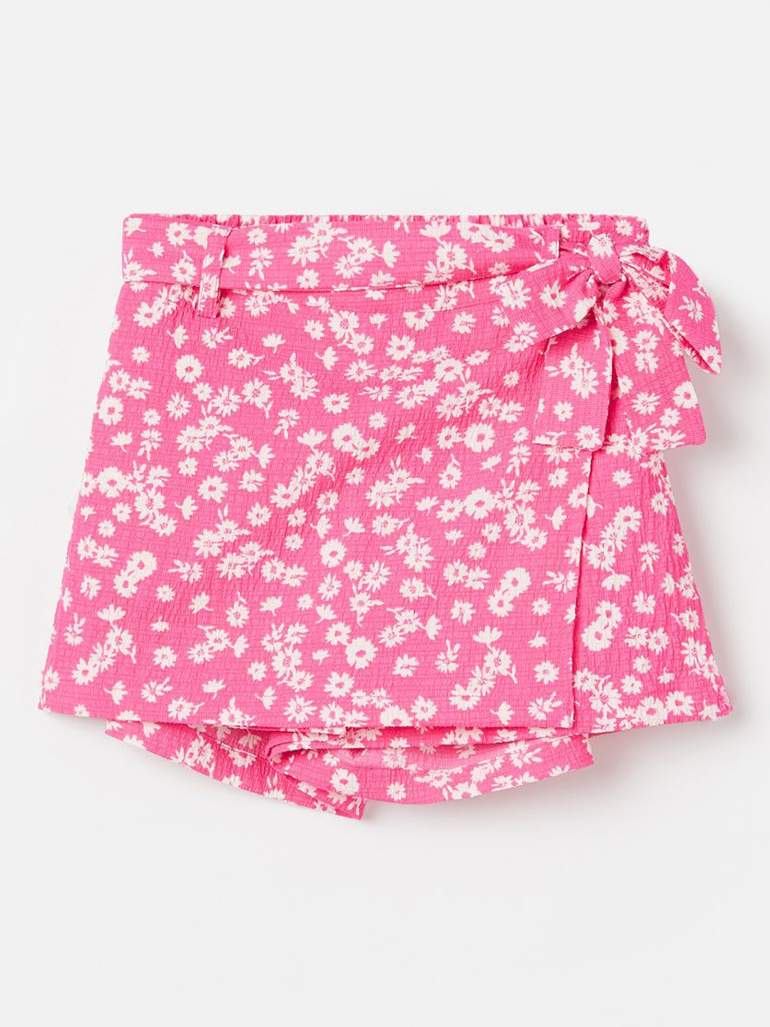 

Fame Forever by Lifestyle Girls Printed Skorts Mini Skirts, Pink
