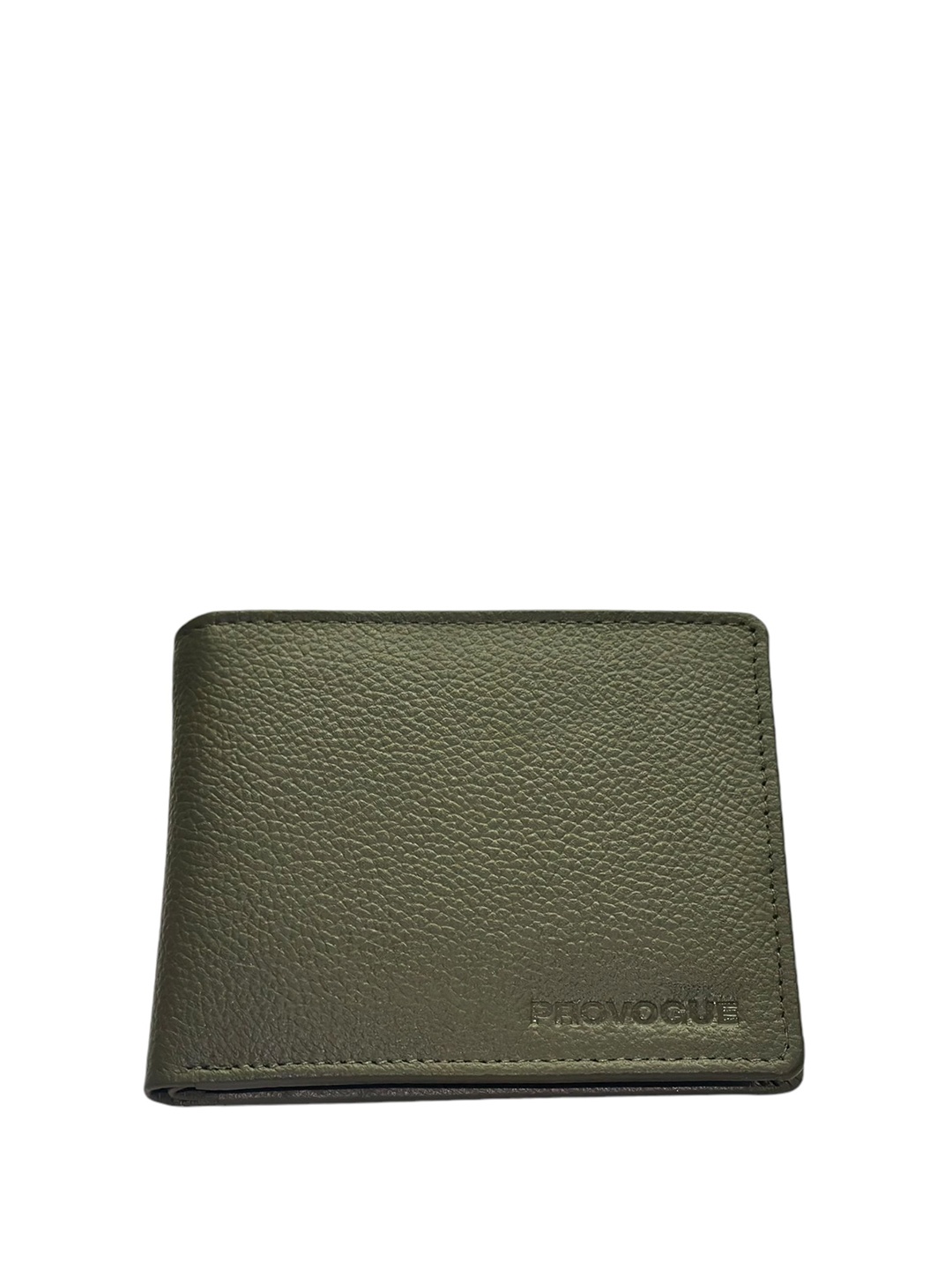 

Provogue Men Leather Two Fold Wallet, Green