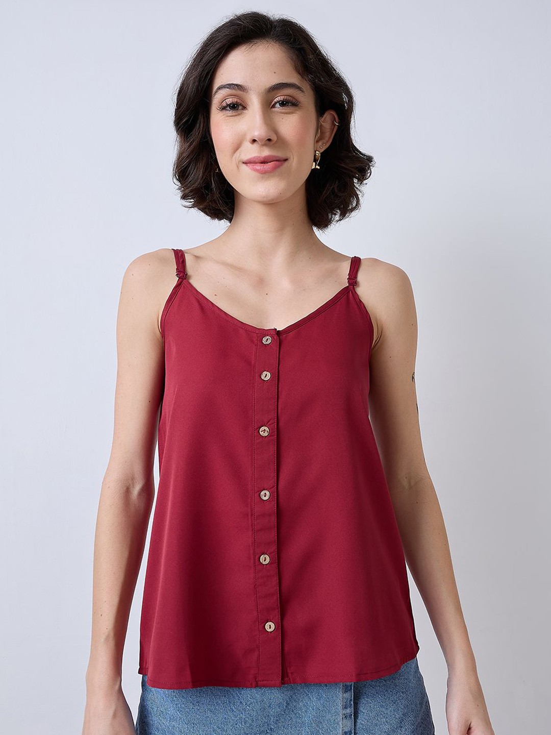 

SZN Top, Red