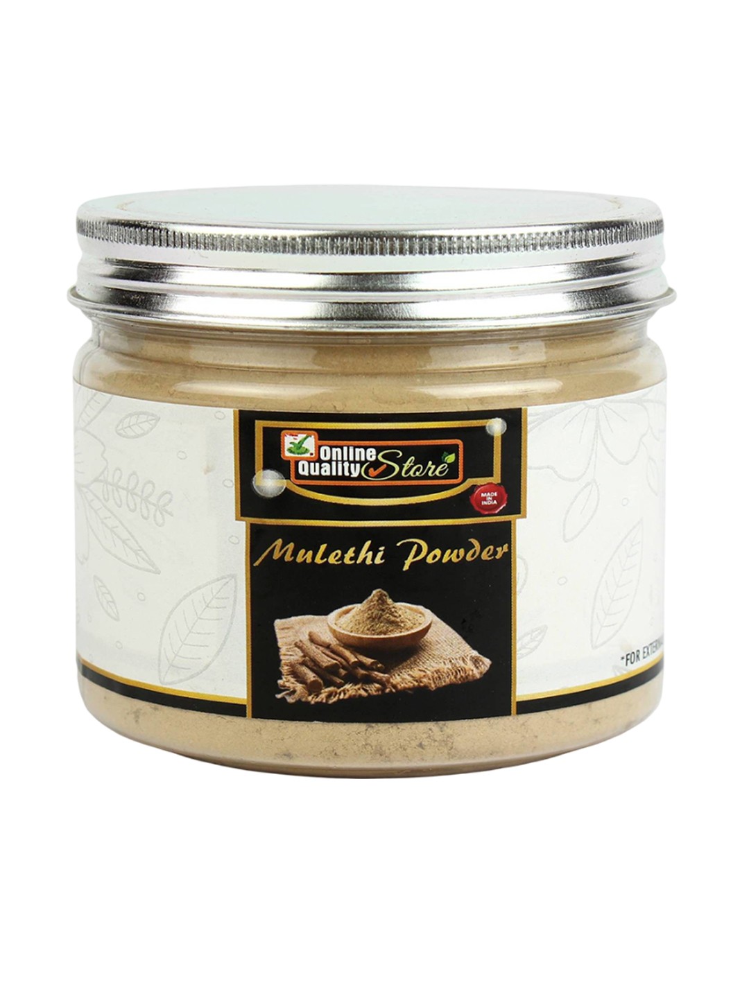 

Online Quality Store Natural Mulethi Powder For Hair & Skin - 100 g, Beige