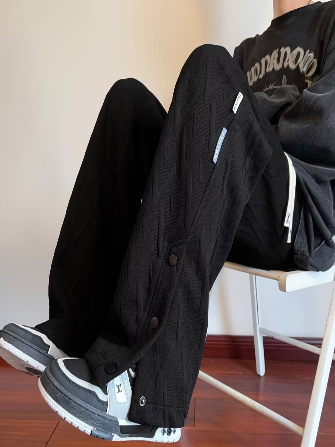 

StyleCast Men Trousers, Black