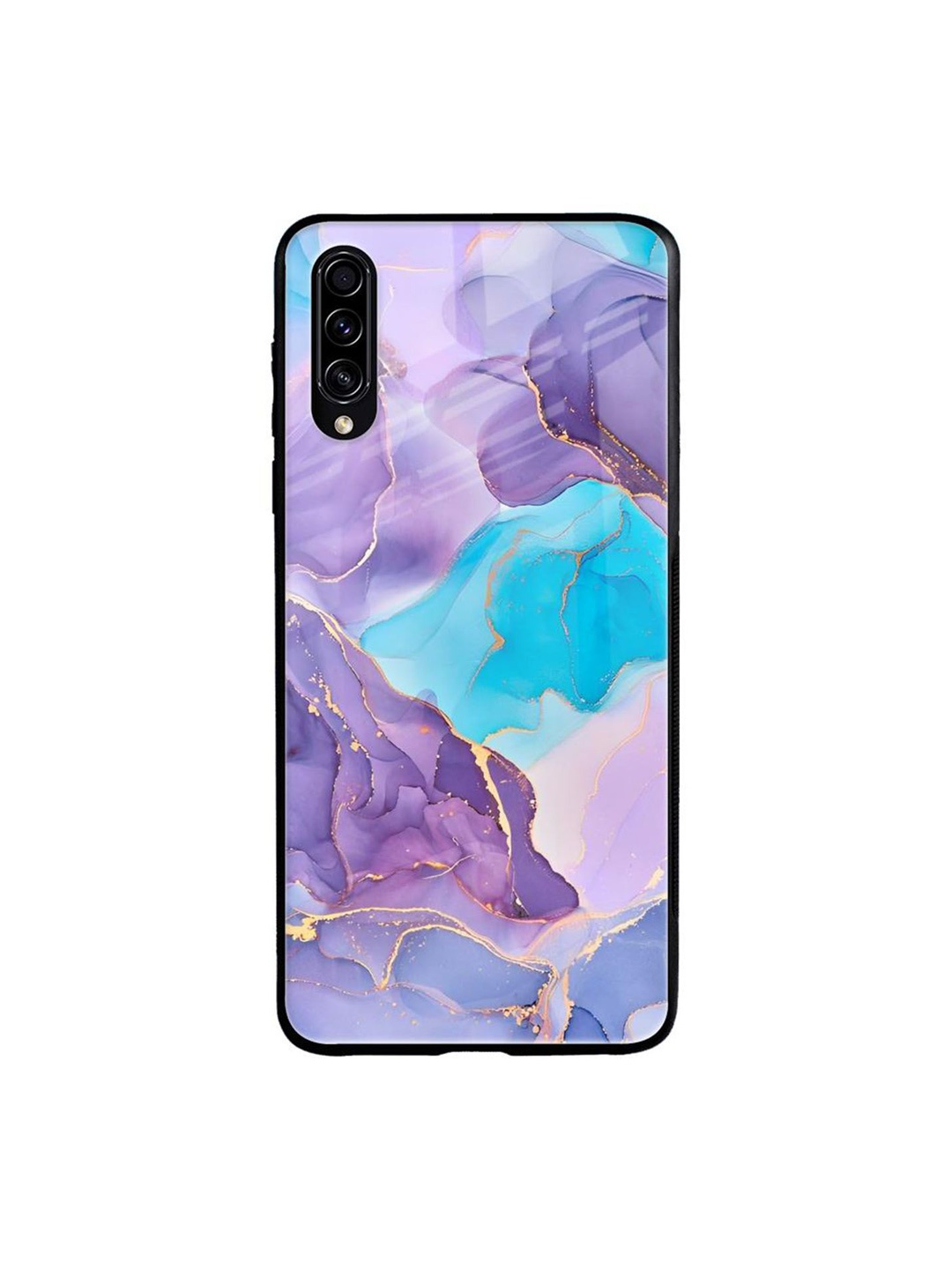 

QRIOH Quirky Printed Samsung Galaxy A70S Back Case Mobile Accessories, Purple