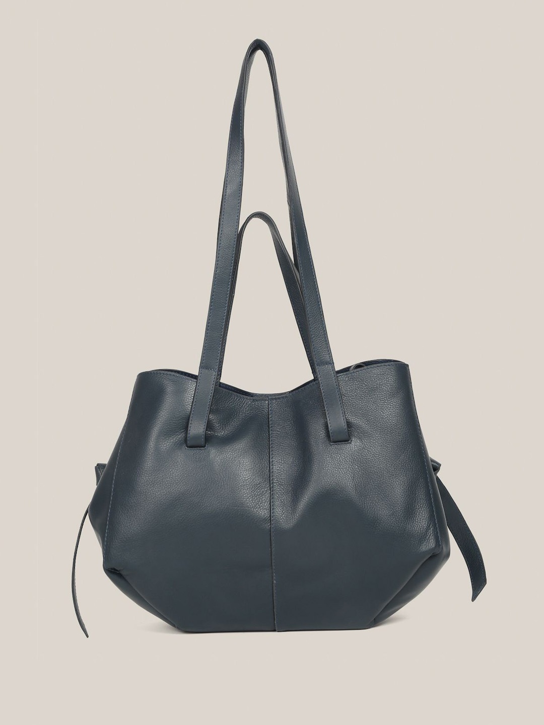 

HATS OFF ACCESSORIES Leather Swagger Hobo Bag with Tasselled, Green