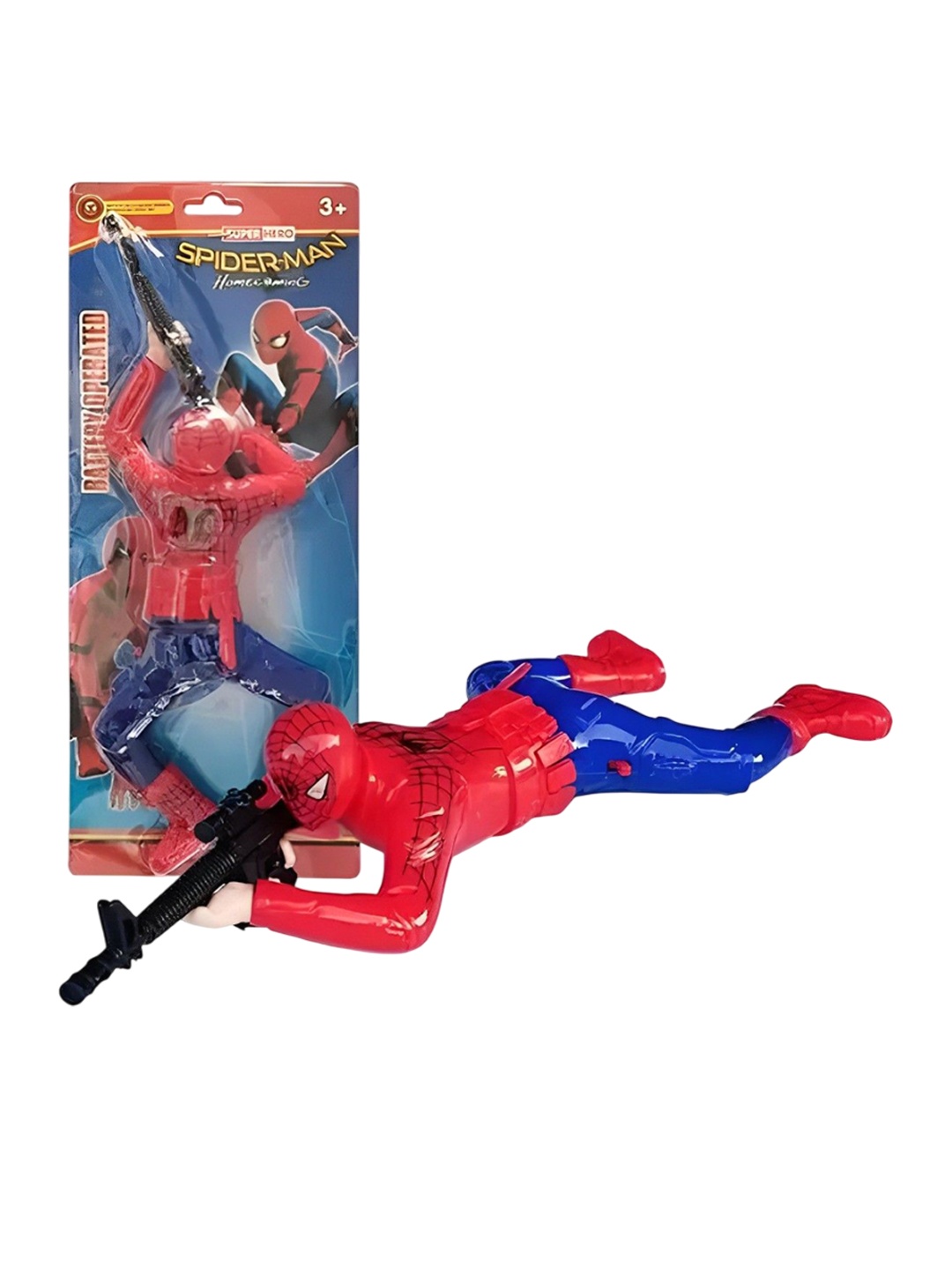 

OPINA Kids Superhero Spider Man Action Figure, Red